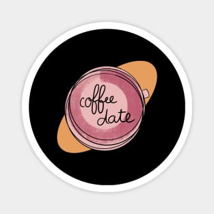 Coffee Date / Cute Coffee Dates Magnet